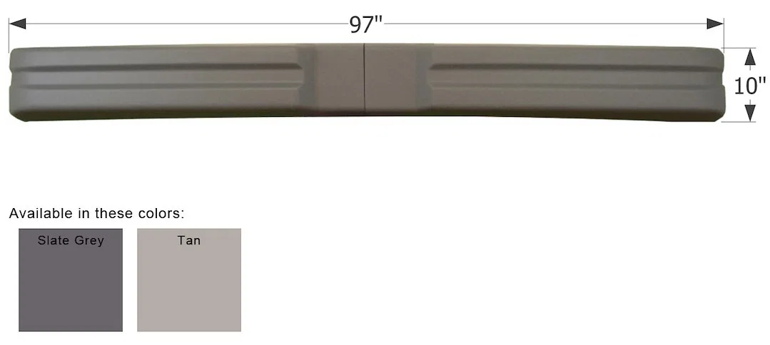 01731 – ICON Bumper, Vehicle Fitment: Most Glendale Titaniums and Some Glendale Golden Falcons With License Plate Slo...